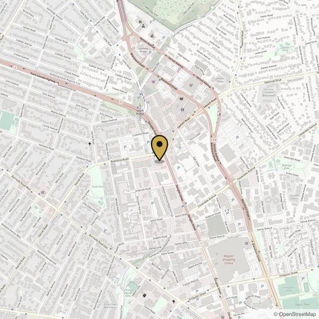 Map of the Uptown shop